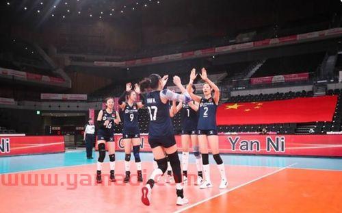 中国女排横扫美国队第一节（中国女排横扫美国队第一节视频）