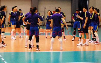 中国女排队员集训视频（中国女排 集训）