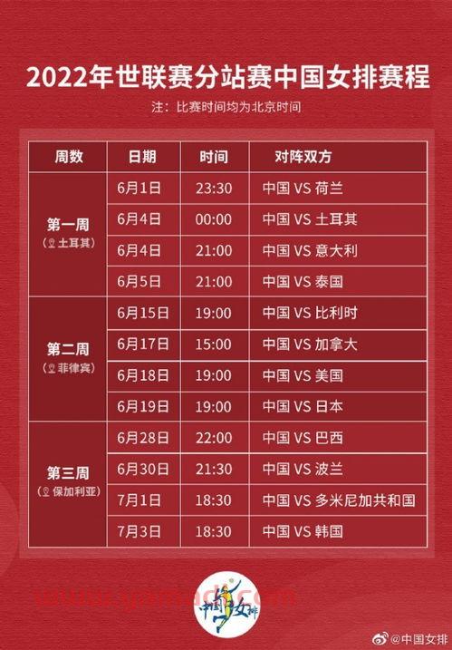 全国女排联赛中国队赛程（全国女排联赛*消息2021时间表）