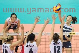 中国女排首局领先美国比赛（中国女排,美国）