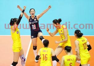 中国女排胜美国队球员得分（中国女排对美国比分多少）
