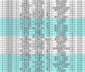 中超赛程时间表图片下载