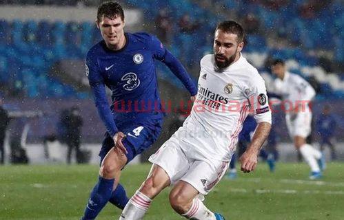 皇马切尔西比赛数据(皇马切尔西历史战绩)